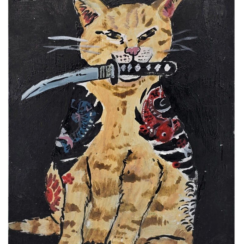 cat samurai token